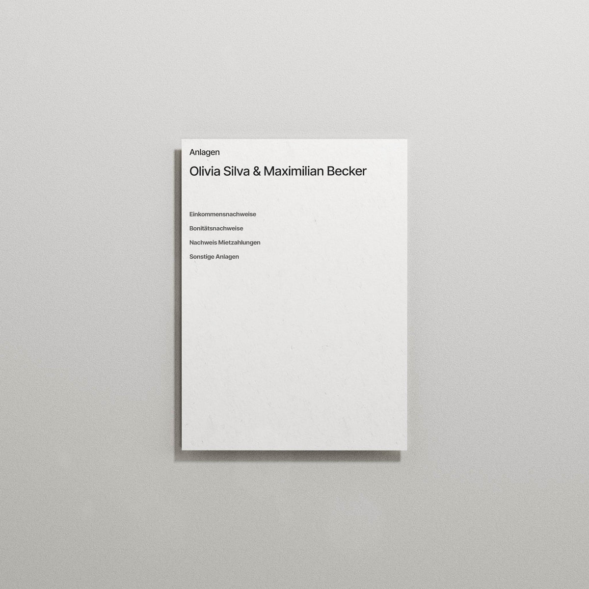 Anlage Deckblatt STUDIO DUO Wohnen